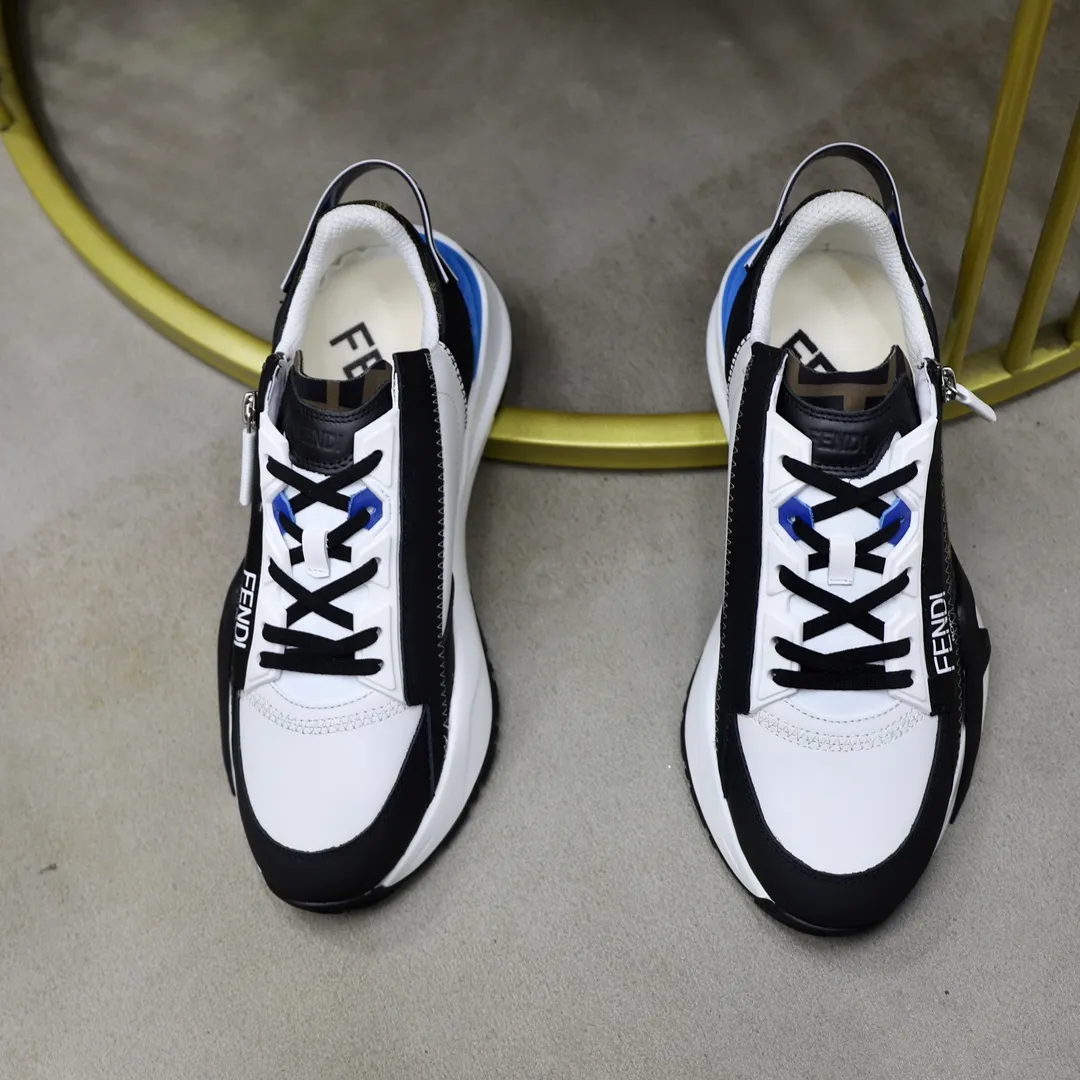 Men's men's shoes 290🔥Brand: FENDI Size: 38-44 (45, 46 customized) Grade: Original quality High version Material: Imported cowhide ➕ High-quality and comfortable lining Original lightweight non-slip outsole Style category: Travel Fashion casual shoes Versatile trend